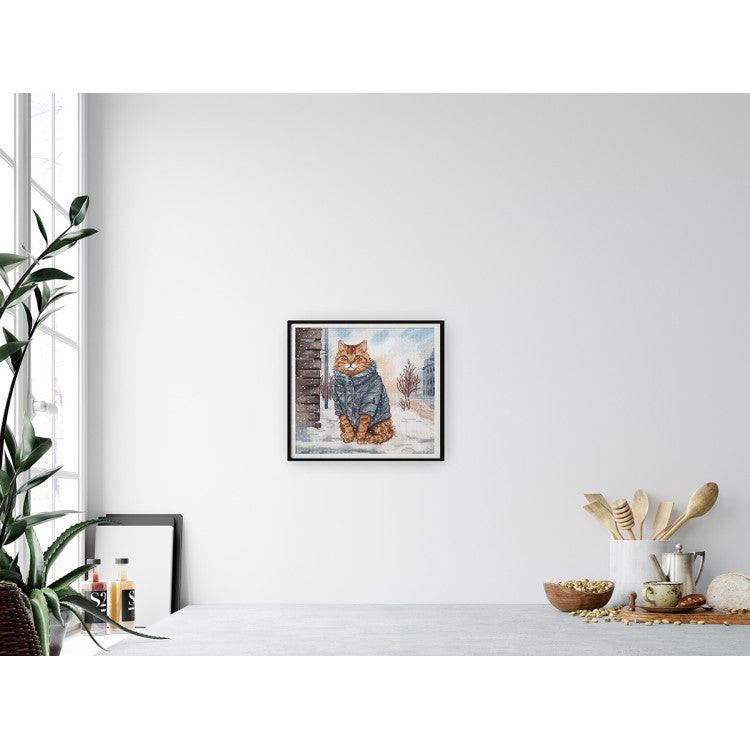 Cross Stitch Kit "Autumn Walk" - PANNA PGM-7482