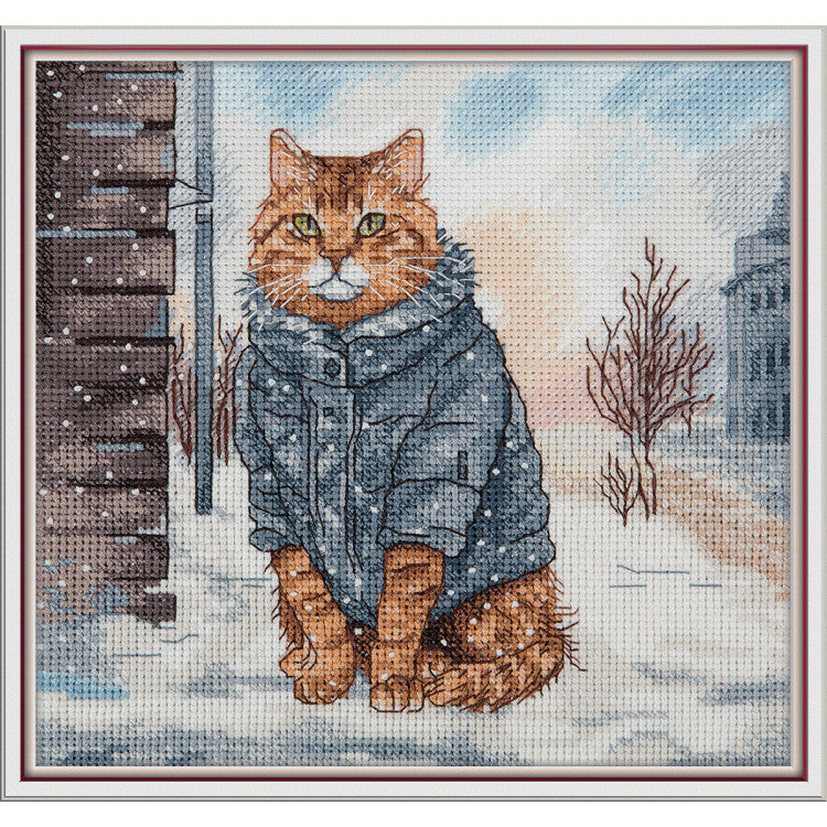 Cross Stitch Kit "Autumn Walk" - PANNA PGM-7482