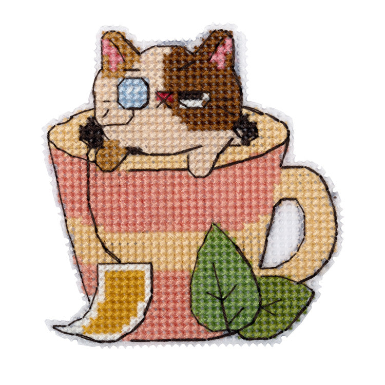 Cross Stitch Kit "Soft Cats" (Fridge Magnets) - KLART KL8-553