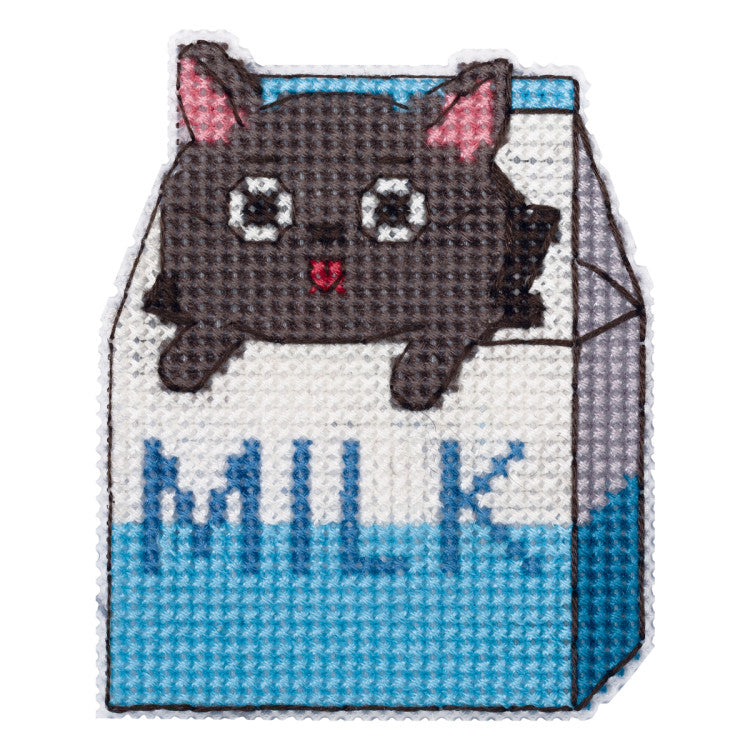 Cross Stitch Kit "Soft Cats" (Fridge Magnets) - KLART KL8-553