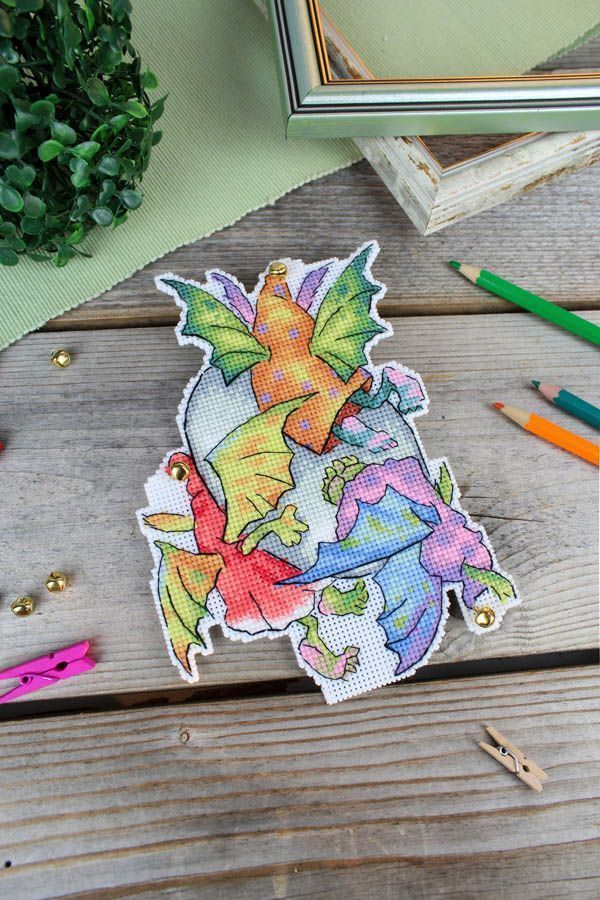 Cross stitch kit "Trolls" SR-929 MP Studia