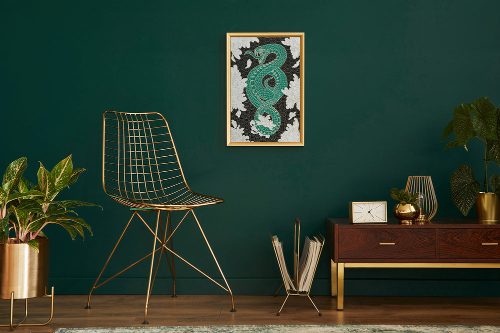 Kit de broderie au point de croix PANNA « Serpent oriental » PF-7487