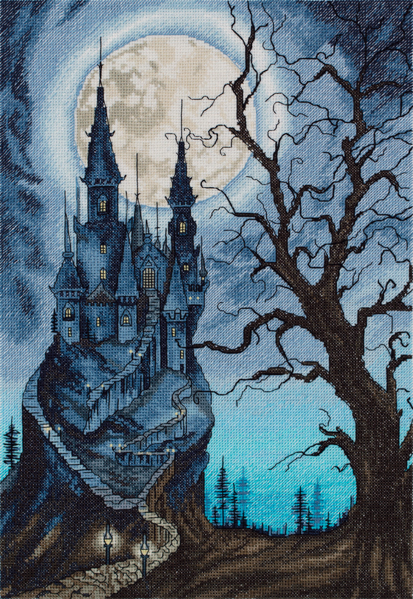 Kit de Punto de Cruz PANNA "Castillo Tenebroso" ZU-7323