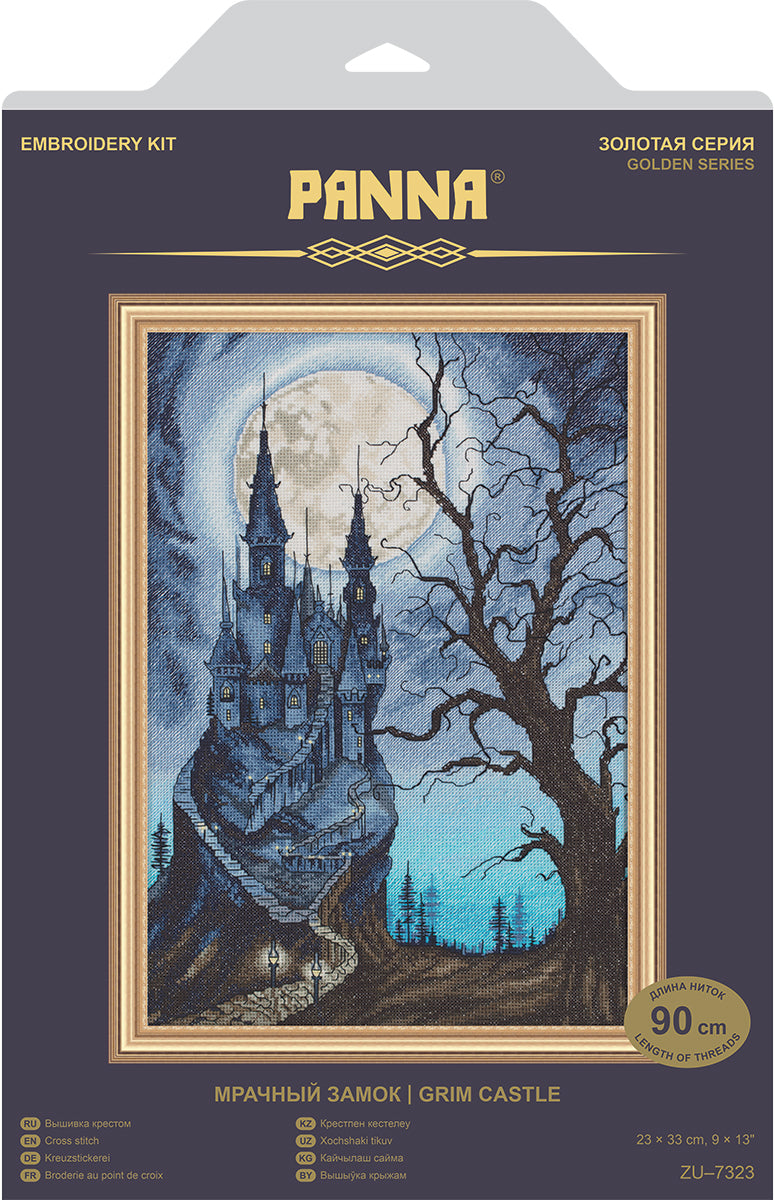 Kit de Punto de Cruz PANNA "Castillo Tenebroso" ZU-7323