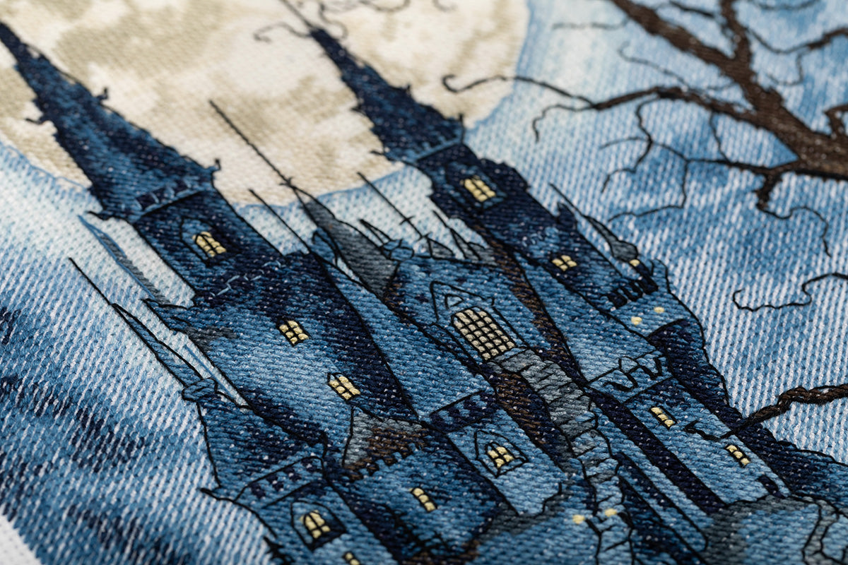 Kit de Punto de Cruz PANNA "Castillo Tenebroso" ZU-7323