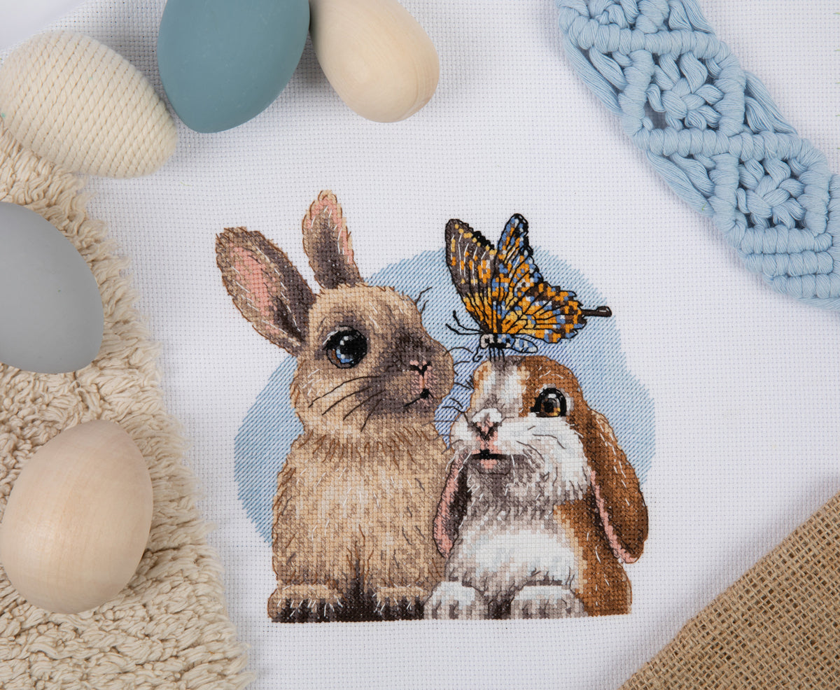 KLART Kit de point de croix "Amis à fourrure" KL8-522