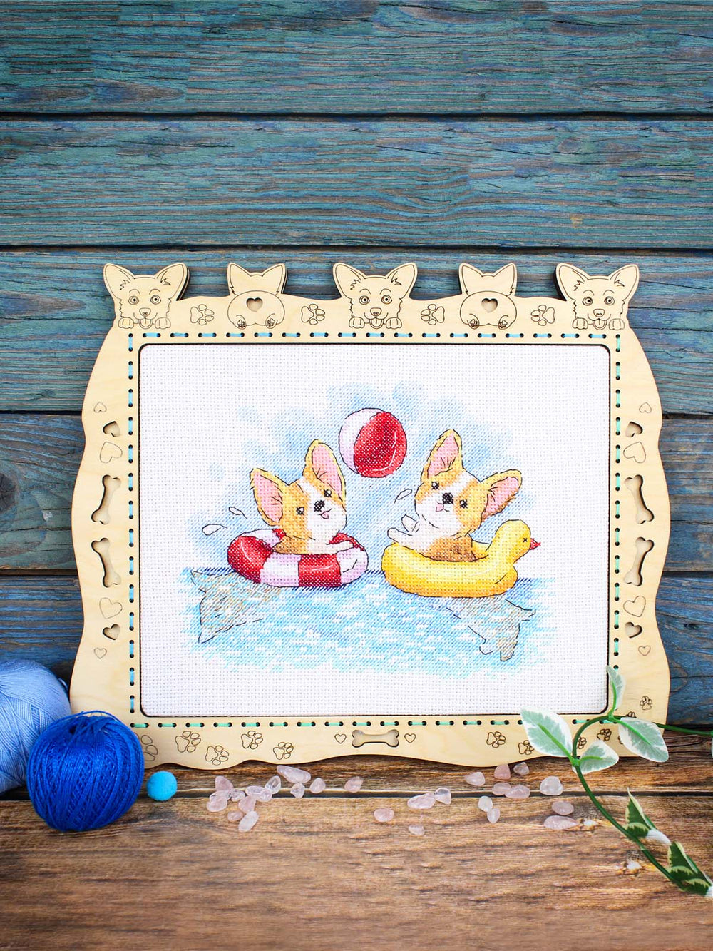 Kit de Punto de Cruz MP Studia SM-776 – Fun Bathing