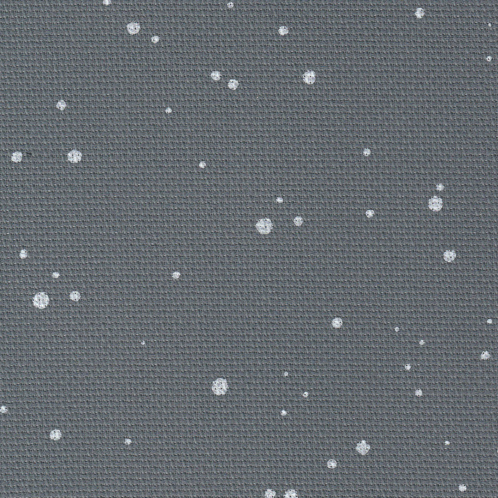 Tela Zweigart AIDA 18 ct. 3793/7419 Splash Gris Antracita — Lienzo de Algodón 100%