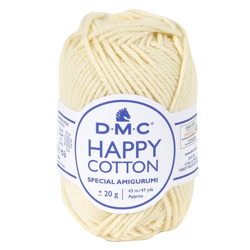 DMC Happy Cotton: The Ideal Yarn for Creating Amigurumis
