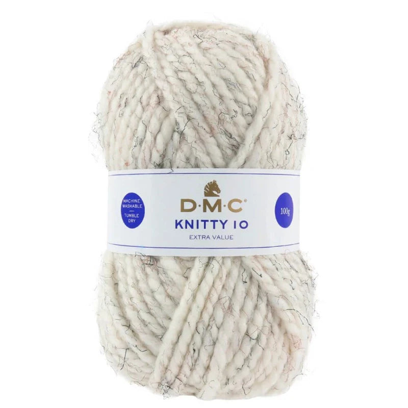 Lana DMC Knitty 10 – Hilo acrílico Super Chunky para tejer y crochet (100 g / 82 m)
