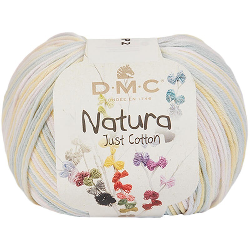 Natura Color Effects DMC Thread - 100% coton peigné avec finition mate, variété de couleurs multicolores