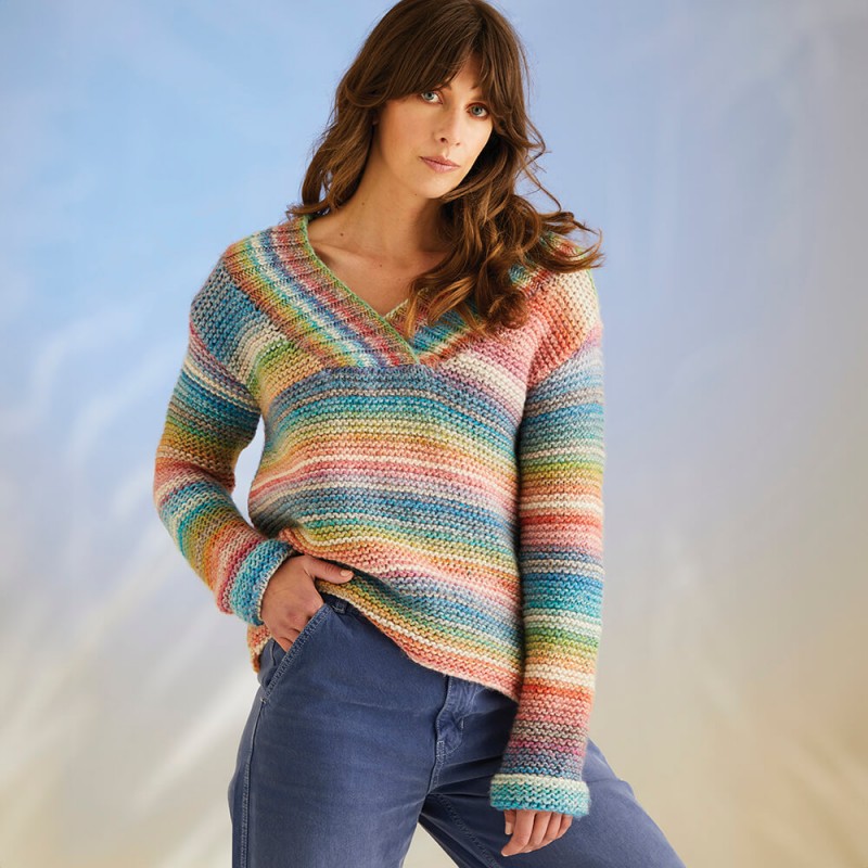 Revista DMC Pirouette XL: 5 Proyectos Tejidos de Color y Textura para Invierno