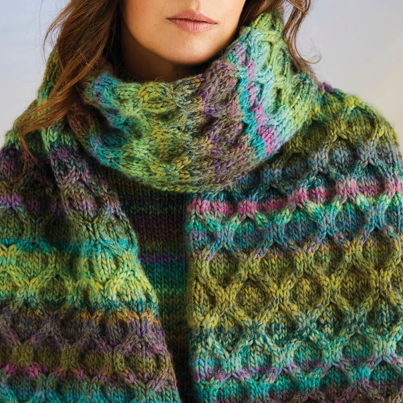 Revista DMC Pirouette XL: 5 Proyectos Tejidos de Color y Textura para Invierno