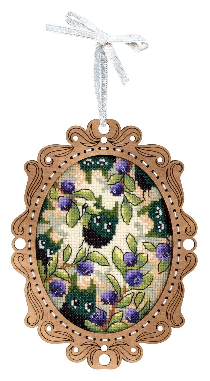 Bordado en madera MP Studia SO-143 – Miniatura “Bosque de arándanos”