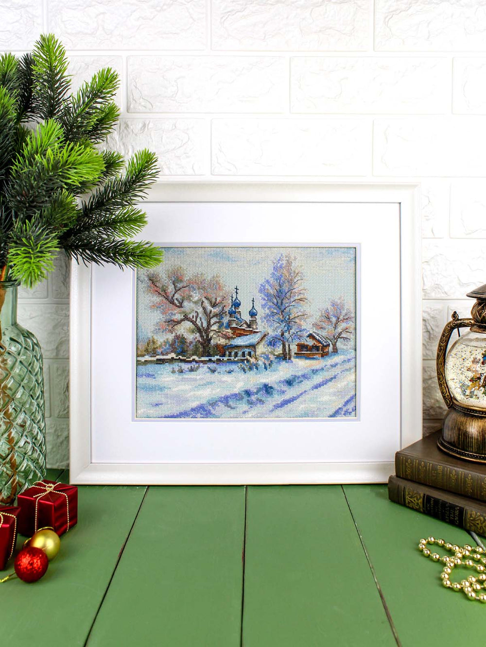 Kit de Punto de Cruz MP Studia SNV-914 – Rural Temple