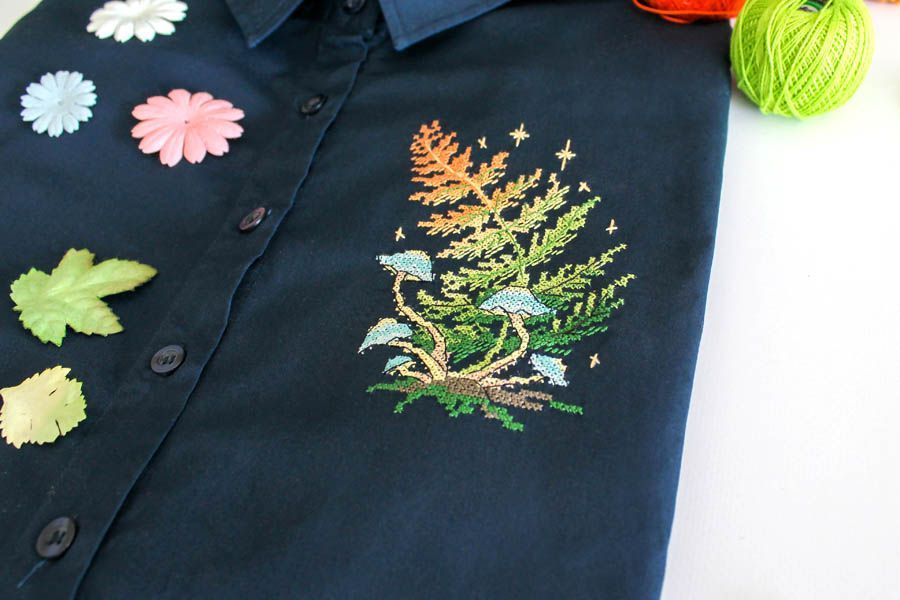 Kit de point de croix "Magie de la forêt" SV-813 MP Studia