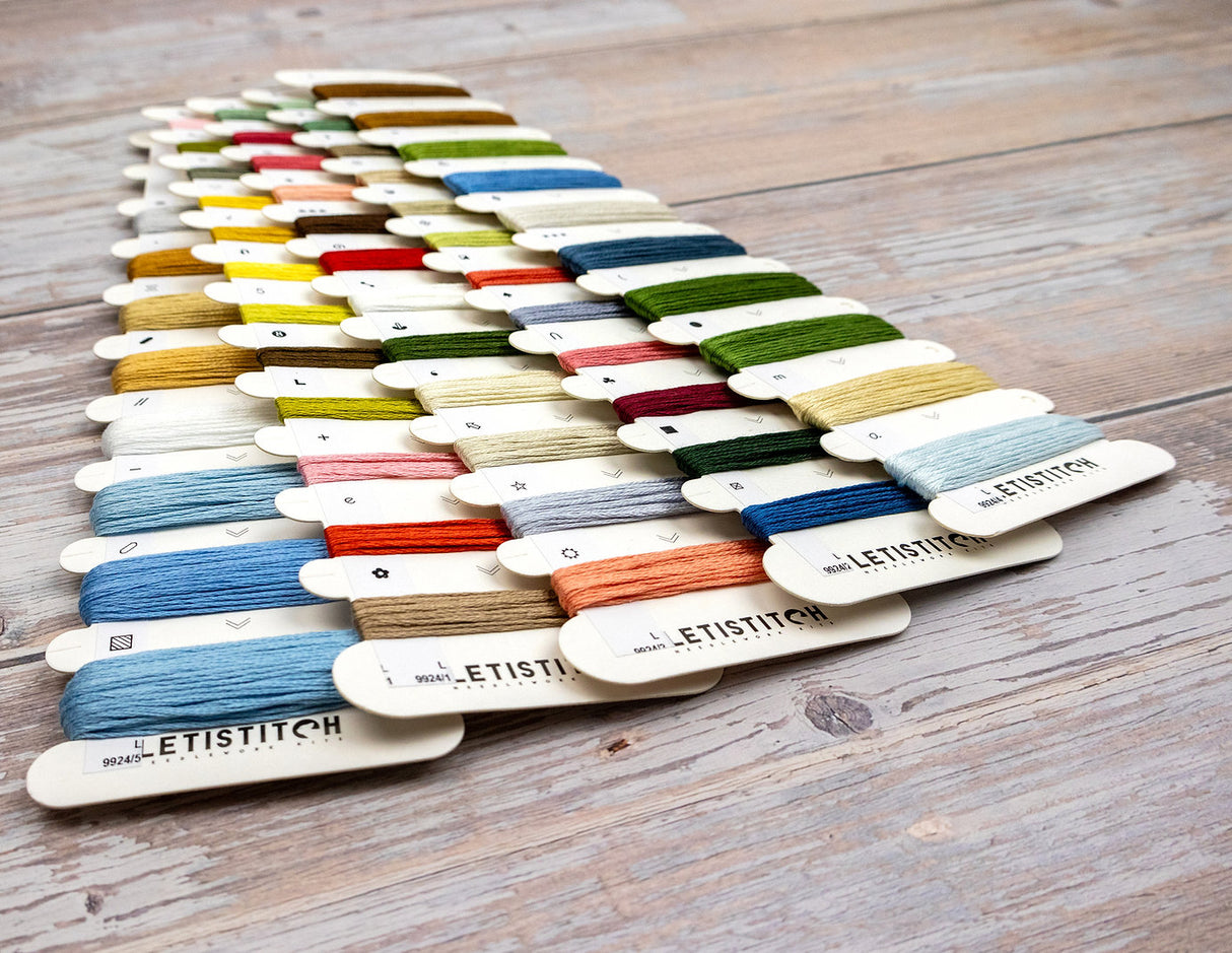 L9924 Une journée ensoleillée - Letistitch | Kit de point de croix