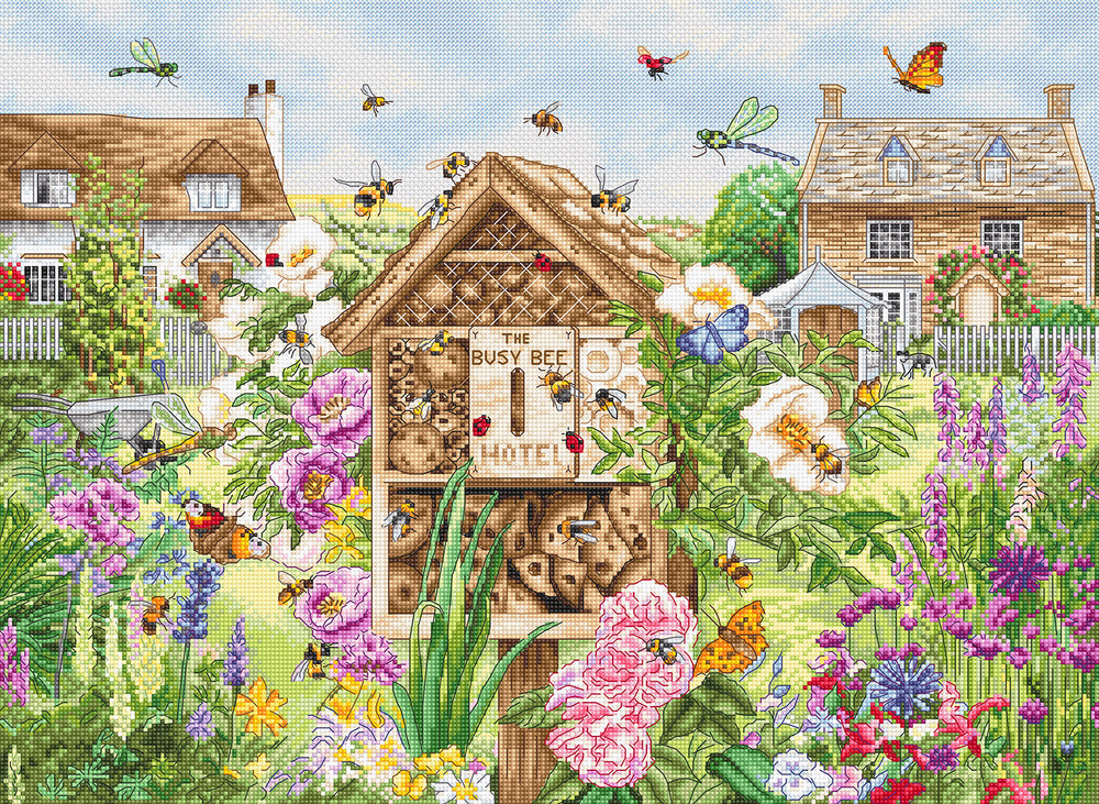 Cross Stitch Kit - L8104 Busy Bee Hotel - Letistitch