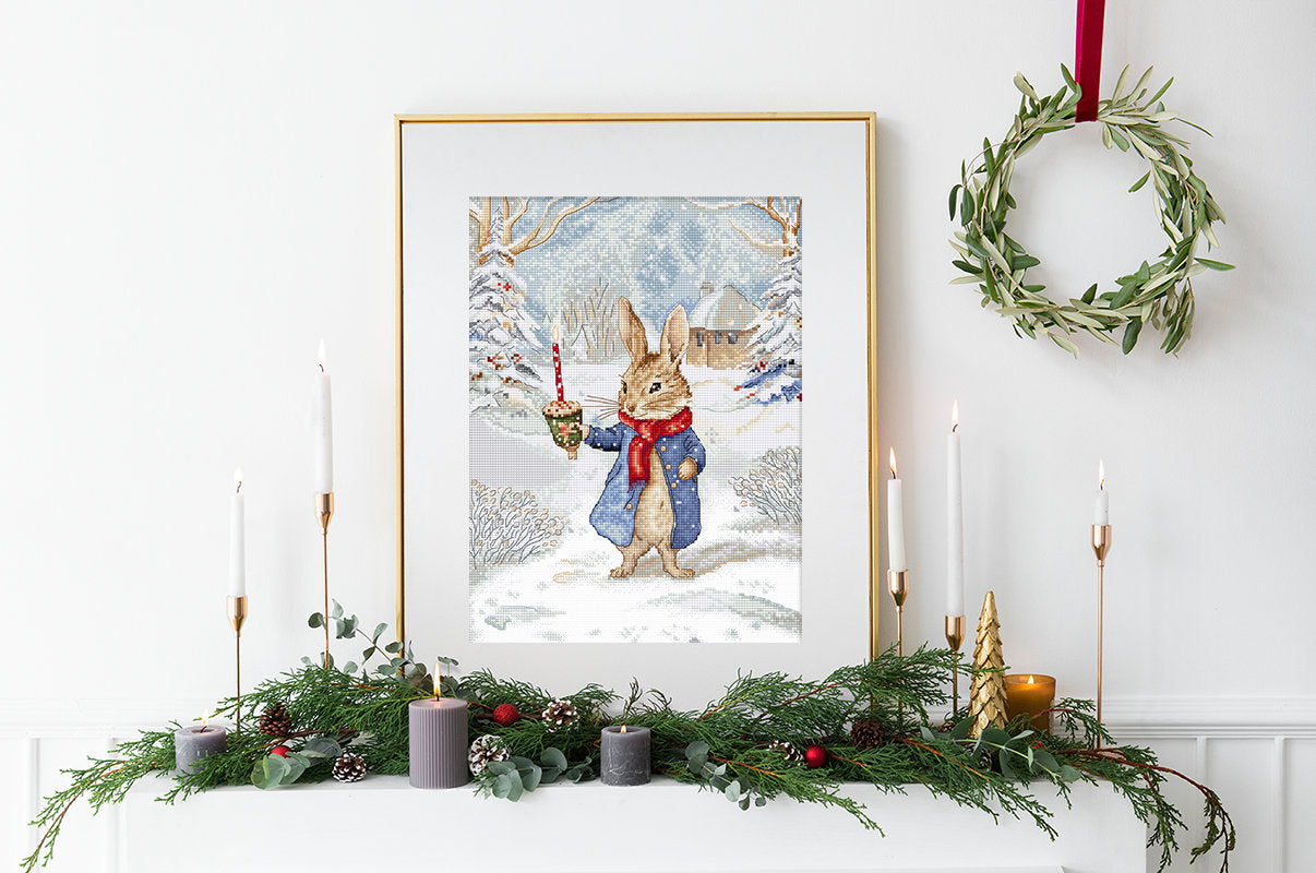 Cross Stitch Kit - "Christmas Caroling" (L9918 Letistitch)