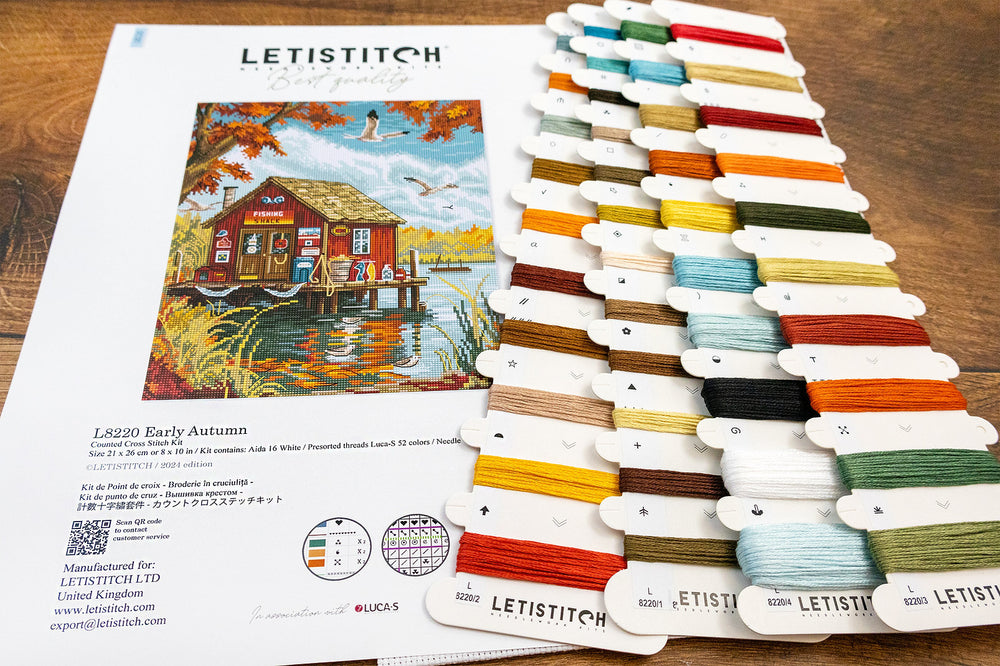 Kit de point de croix L8220 Début de l'automne par Letistitch