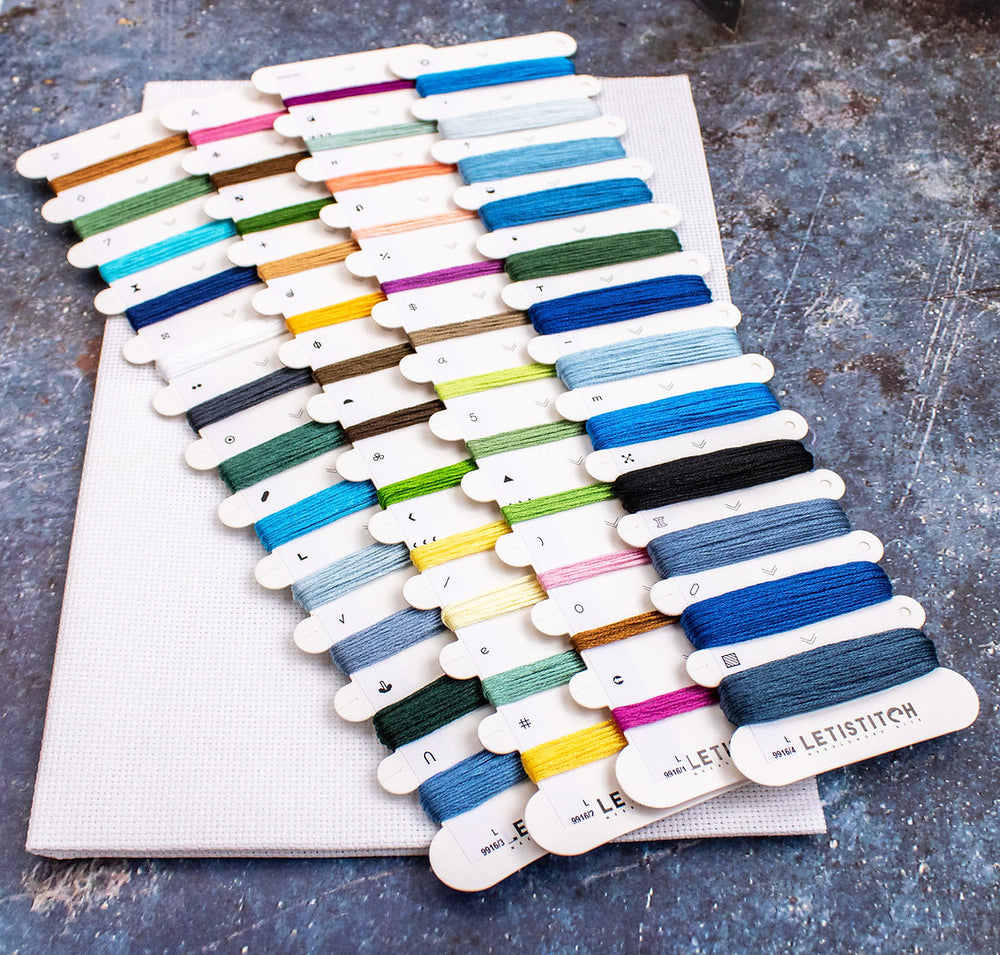 Kit de point de croix - « Nuit au clair de lune » (L9916 Letistitch)