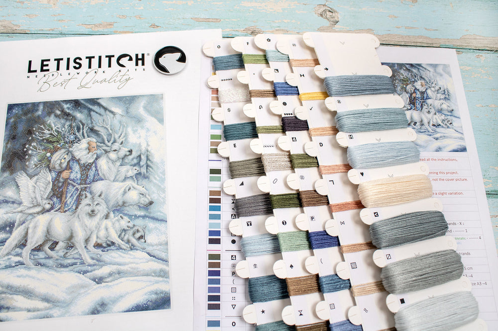 Cross Stitch Kit "Walk as One" - LETISTITCH L8070