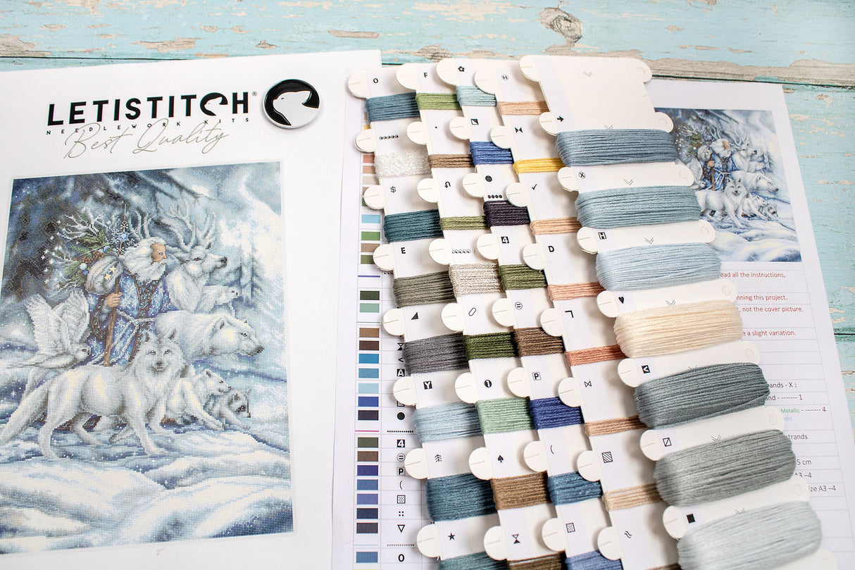 Cross Stitch Kit "Walk as One" - LETISTITCH L8070