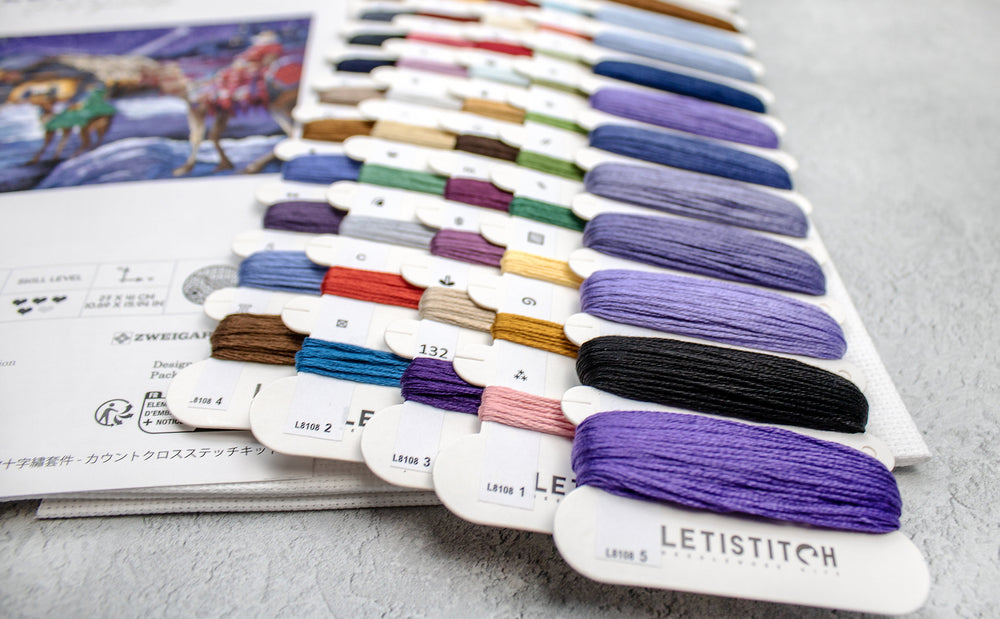 Kit de Punto de Cruz Letistitch - L8108 Three Kings