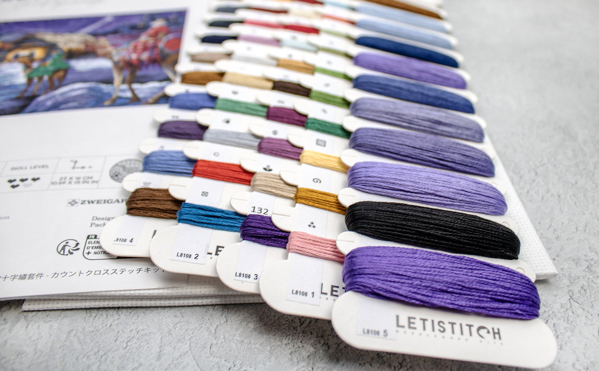 Kit de Punto de Cruz Letistitch - L8108 Three Kings