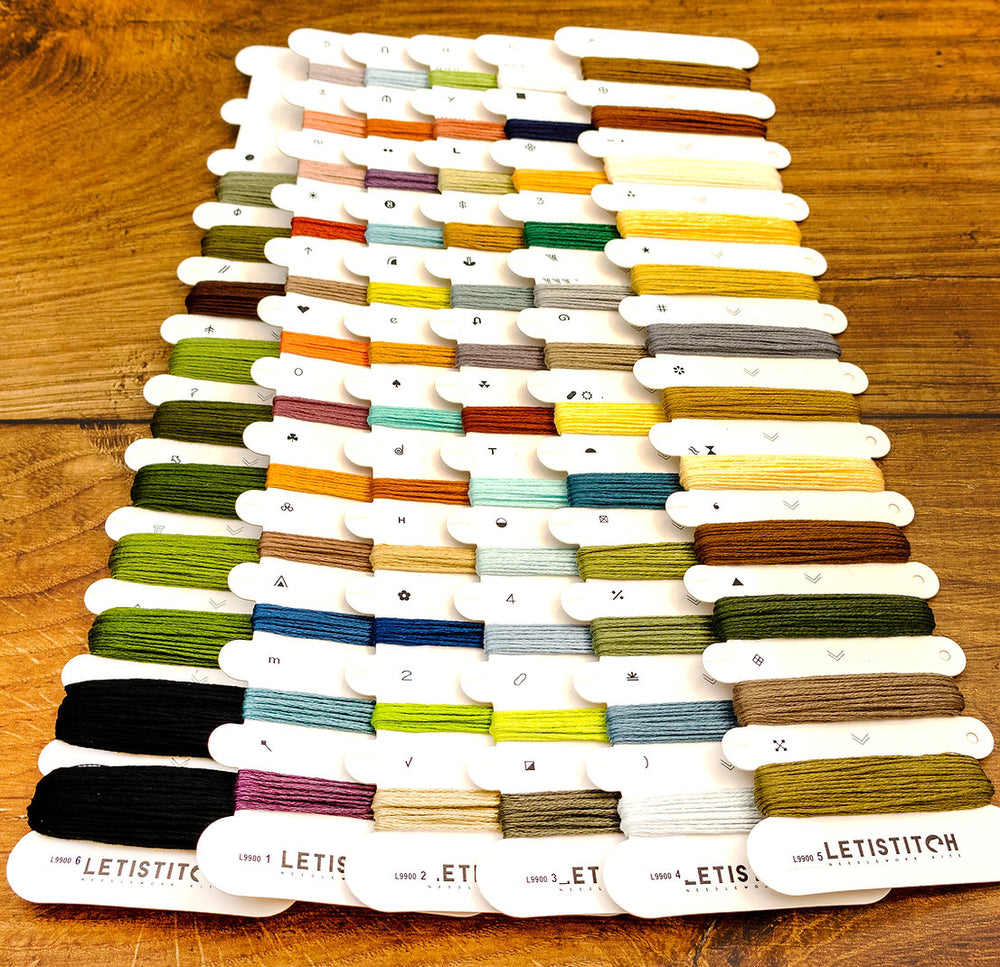 Kit de point de croix - Repos cascade L9900 par Letistitch