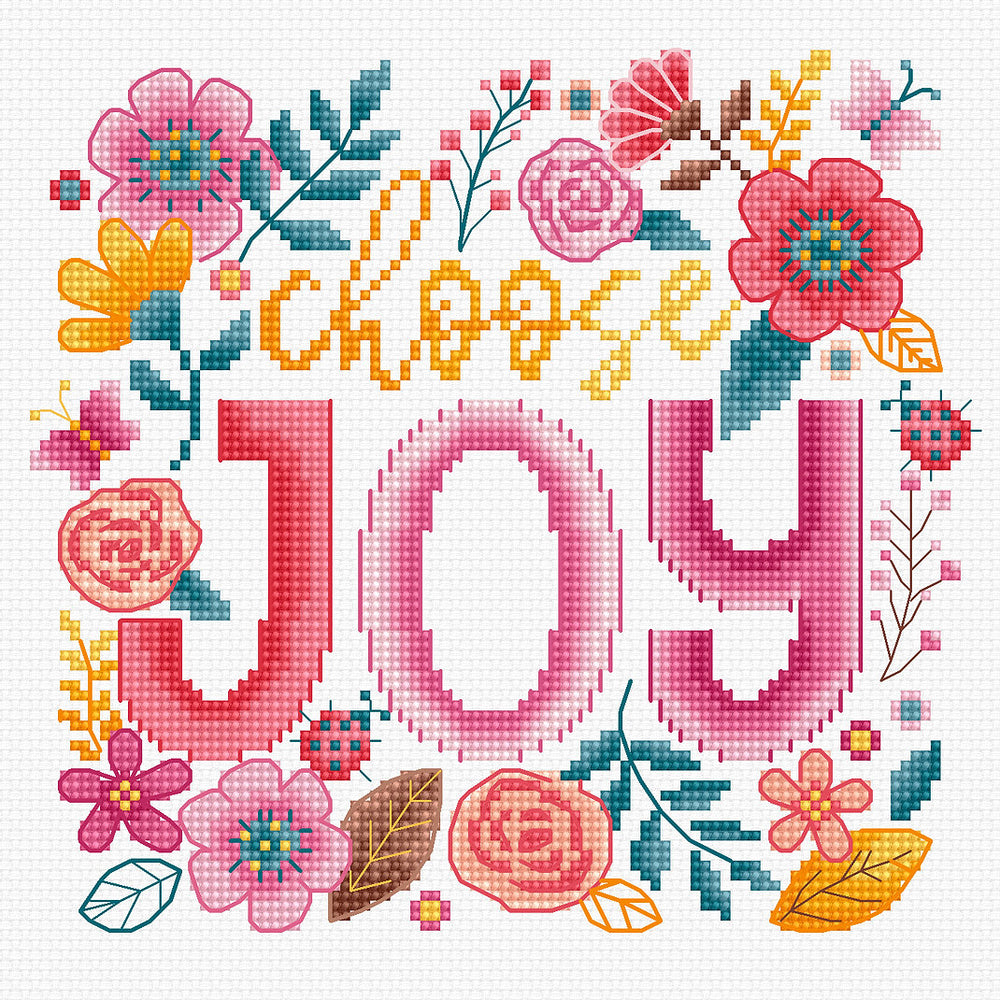 Cross Stitch Kit "Choose Joy" L9913 by Letistitch