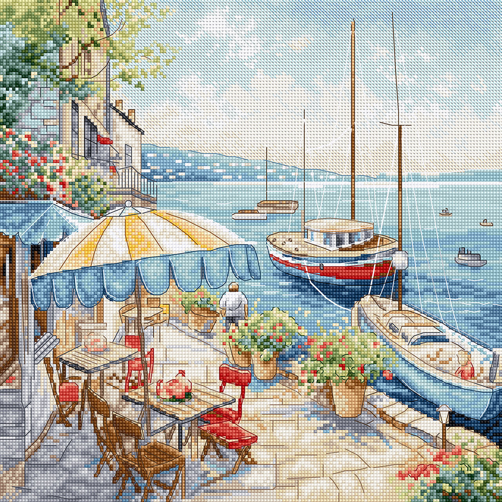 Cross Stitch Kit - L9927 Seascape - Letistitch