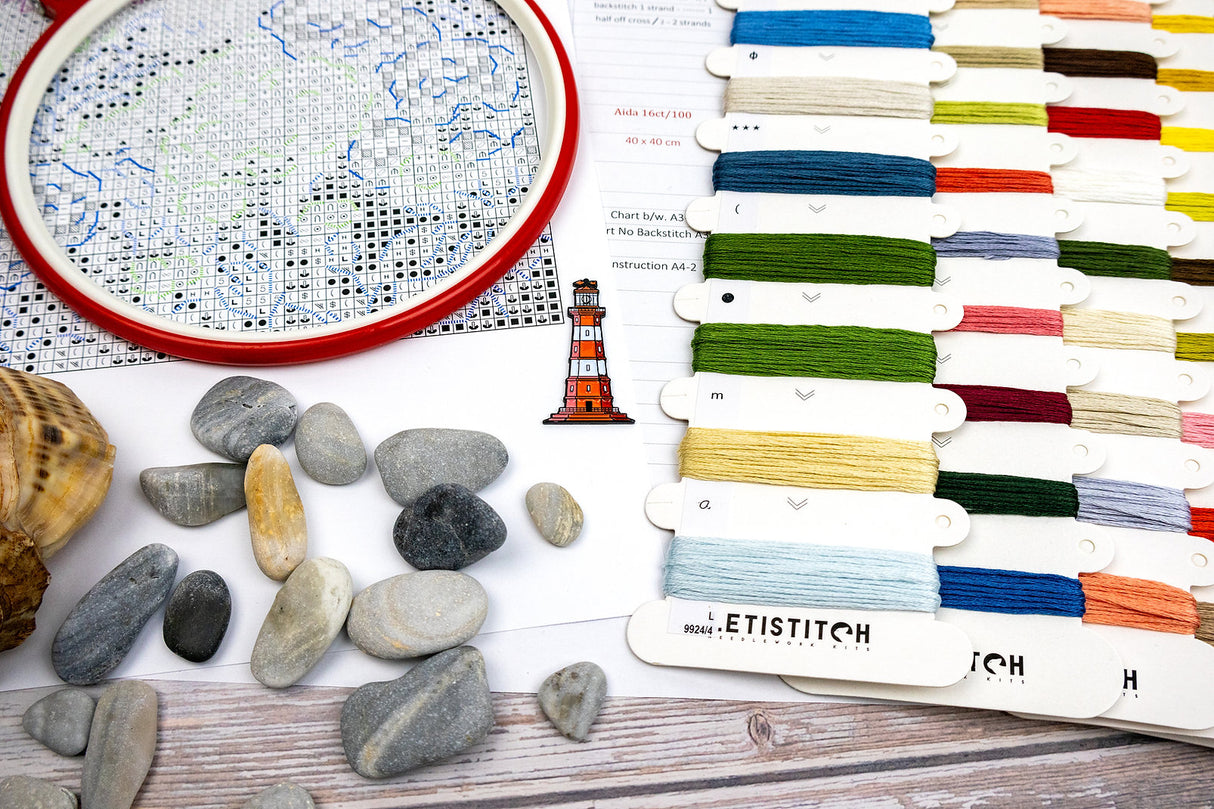 L9924 Une journée ensoleillée - Letistitch | Kit de point de croix