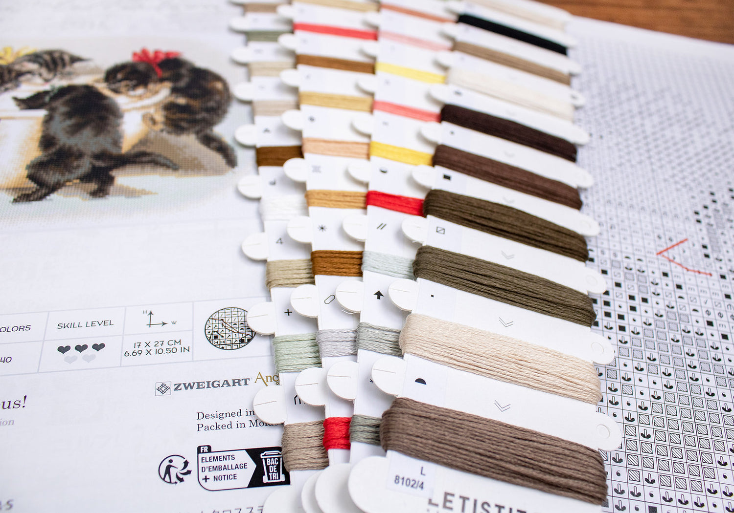 Kit de Punto de Cruz - L8102 So delicious! / Vintage Collection Letistitch