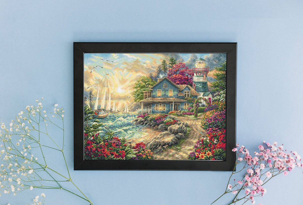 Sunrise by the Sea - L8068 LETISTITCH - Cross Stitch Kit