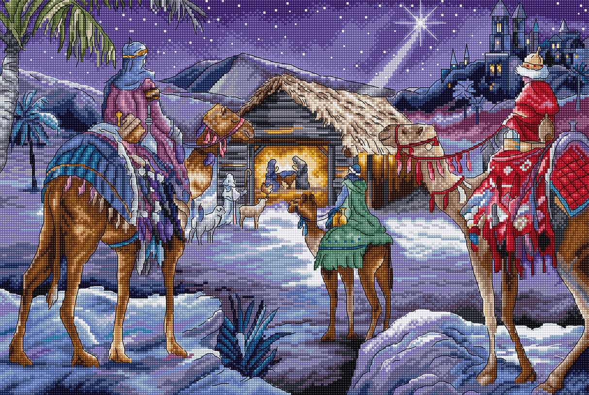 Kit de Punto de Cruz Letistitch - L8108 Three Kings