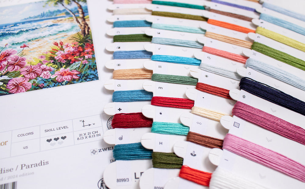 Kit au point de croix - "Paradis" - Letistitch L8099