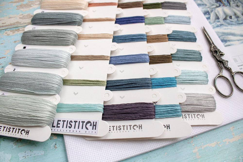 Cross Stitch Kit "Walk as One" - LETISTITCH L8070