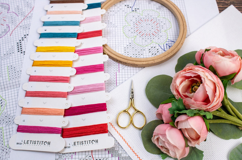 Cross Stitch Kit "Choose Joy" L9913 by Letistitch