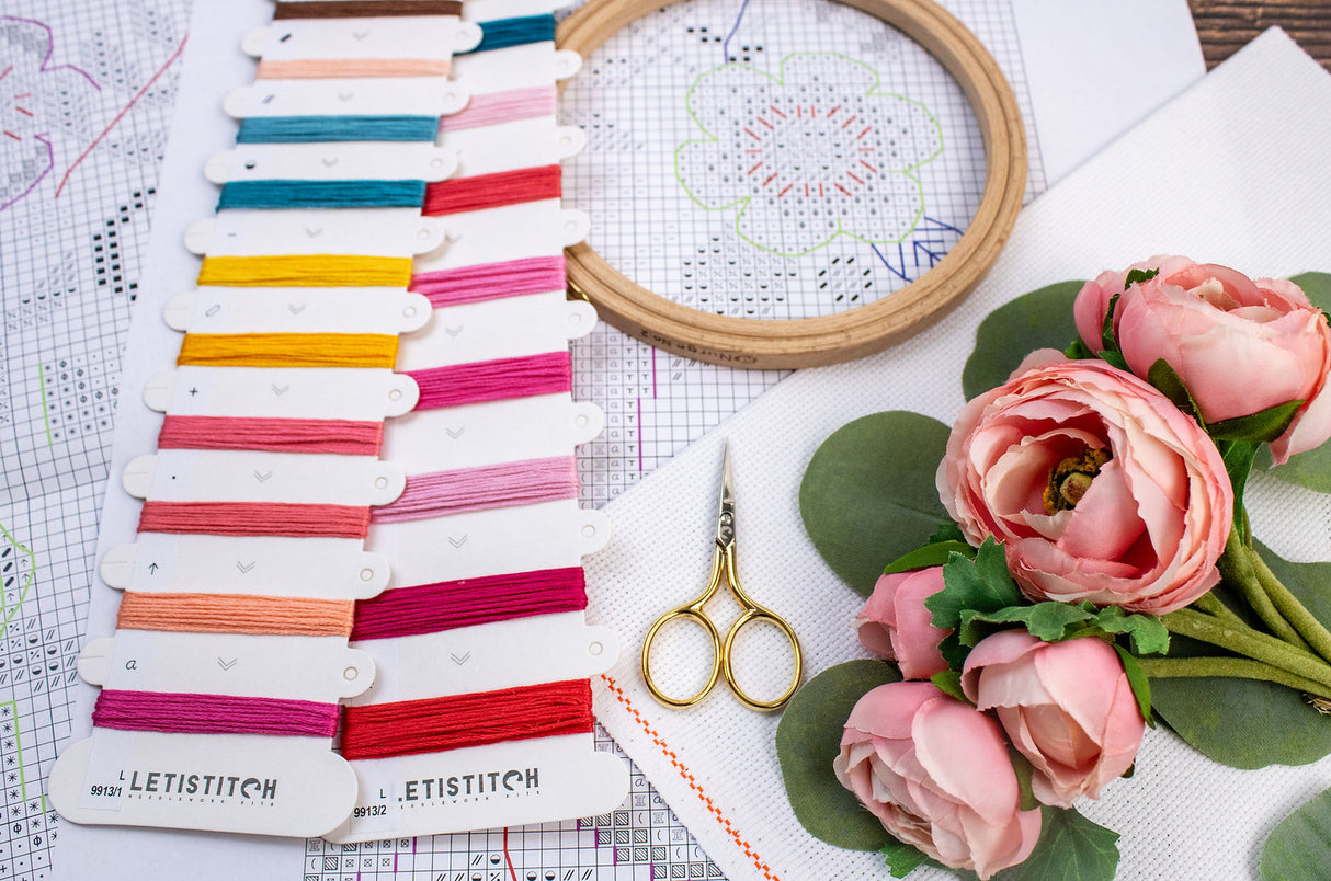 Cross Stitch Kit "Choose Joy" L9913 by Letistitch