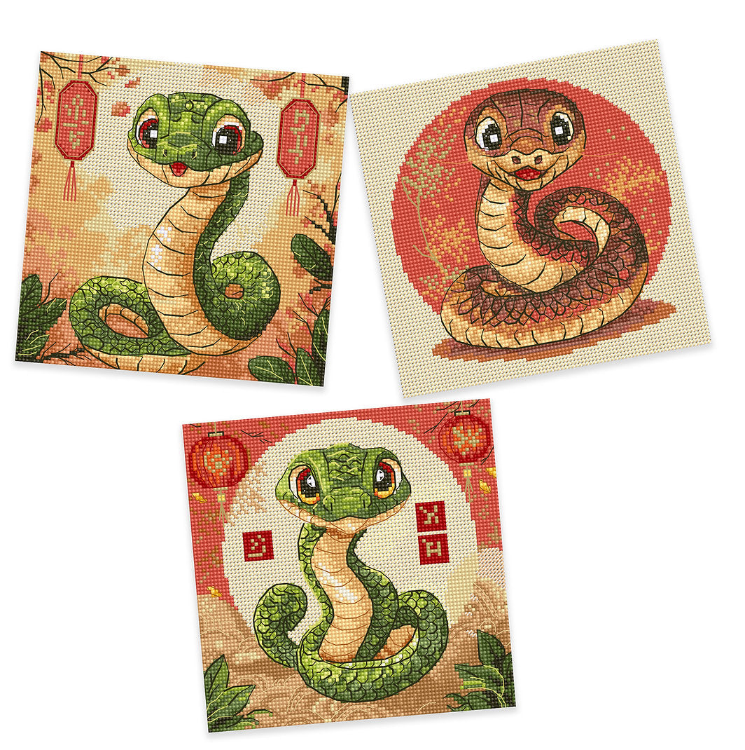 L9926 Snakes - Letistitch | Cross Stitch Kit