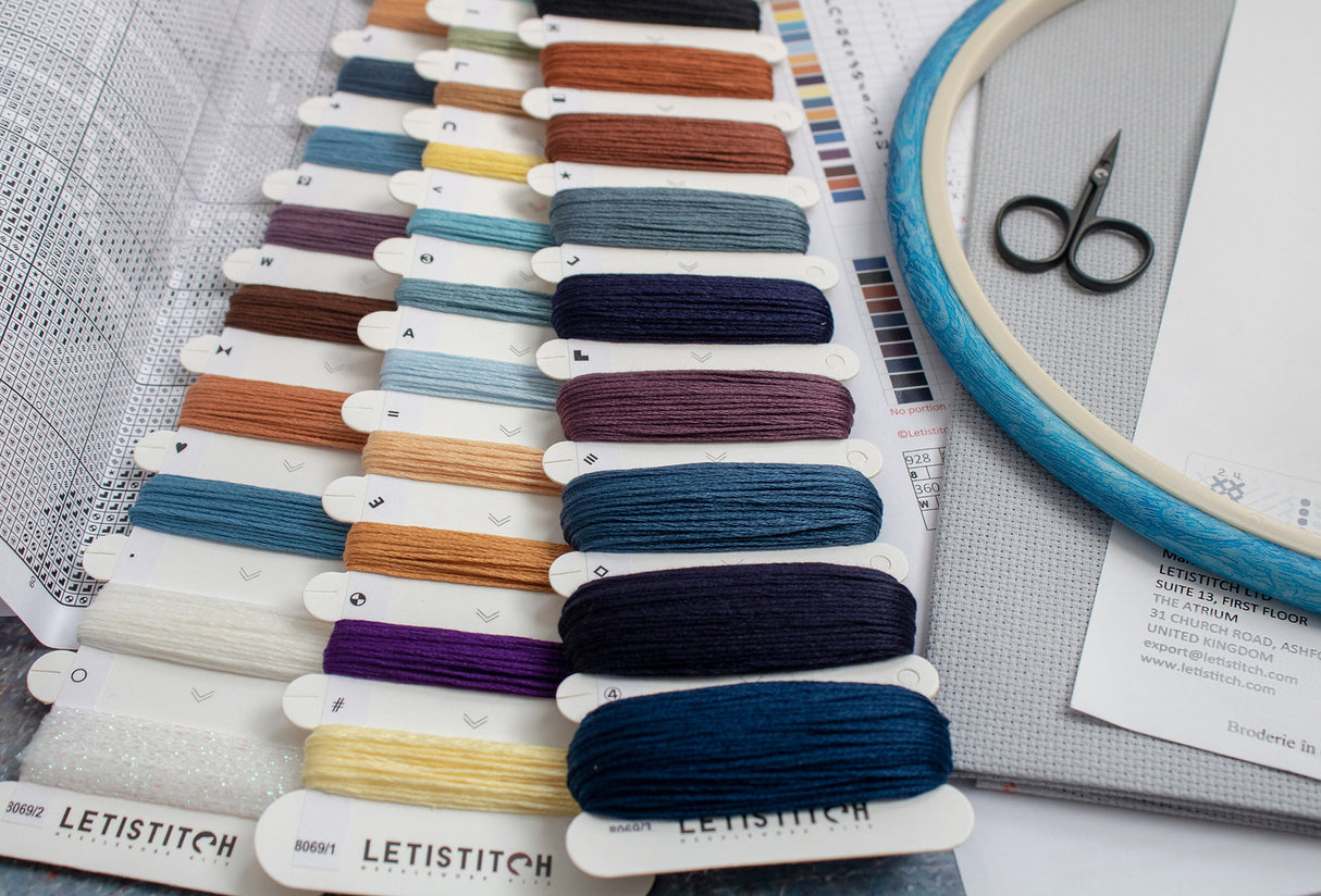 Cross Stitch Kit "Dreamcatcher Wolf" - LETISTITCH L8069