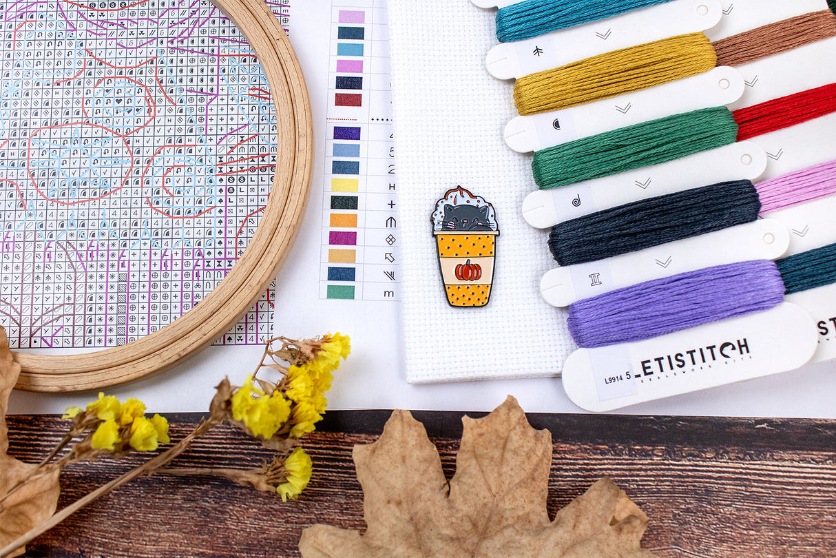 Kit de Punto de Cruz Letistitch - L9914 "The Magic Dragon Shop"