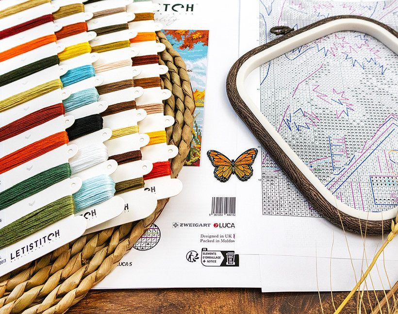 Kit de point de croix L8220 Début de l'automne par Letistitch