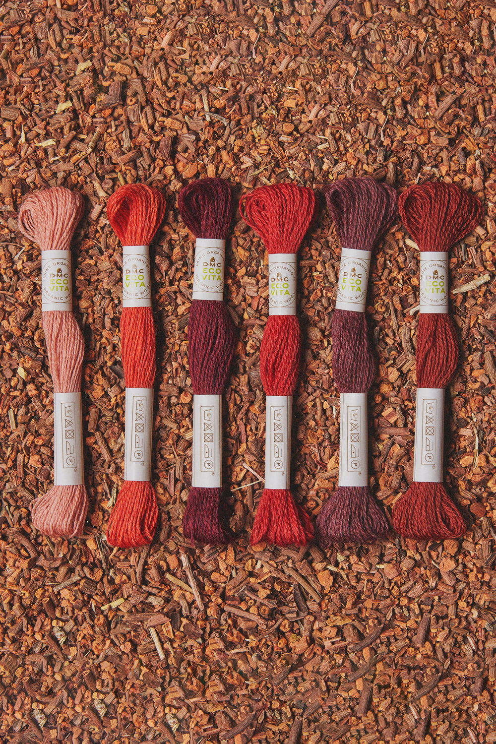 DMC Eco Vita Organic Embroidery Thread - 100% Merino Wool with Natural Dyes