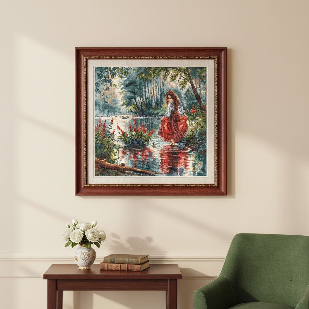 Kit de punto de cruz AVA Stitch “The Secret of the Forest” P041