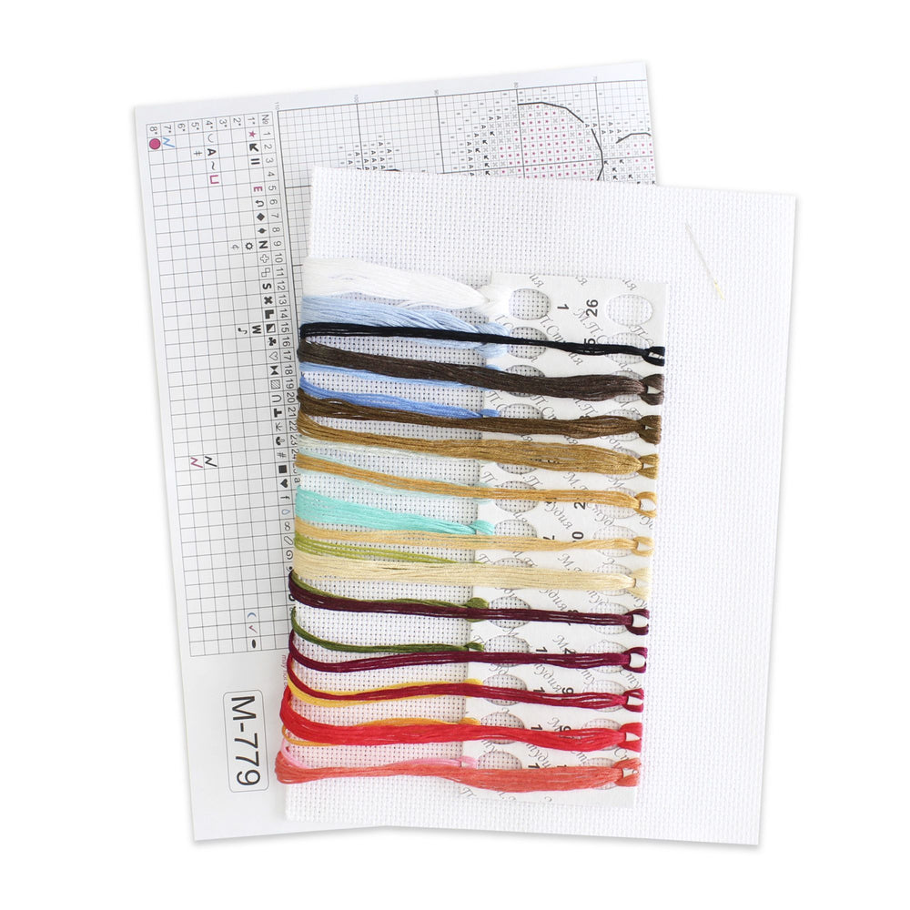 Kit de point de croix "Ils n'ont pas pu résister" SM-779 MP Studia