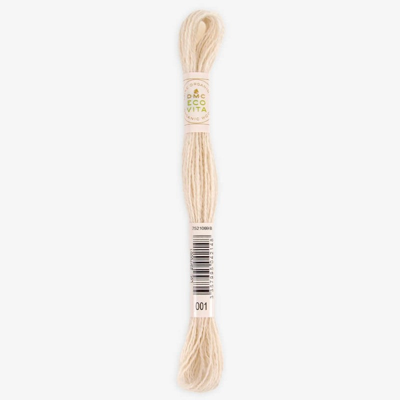 DMC Eco Vita Organic Embroidery Thread - 100% Merino Wool with Natural Dyes