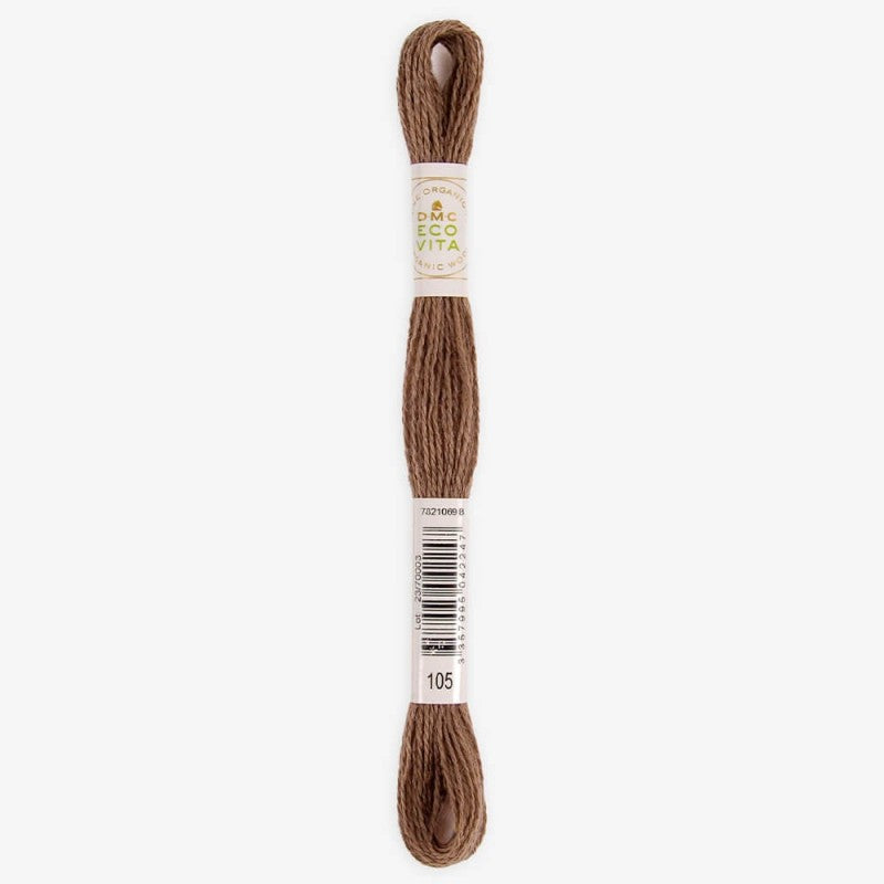 DMC Eco Vita Organic Embroidery Thread - 100% Merino Wool with Natural Dyes