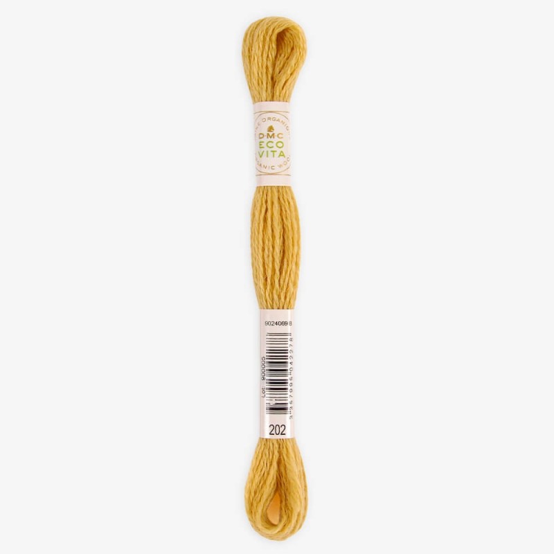 DMC Eco Vita Organic Embroidery Thread - 100% Merino Wool with Natural Dyes